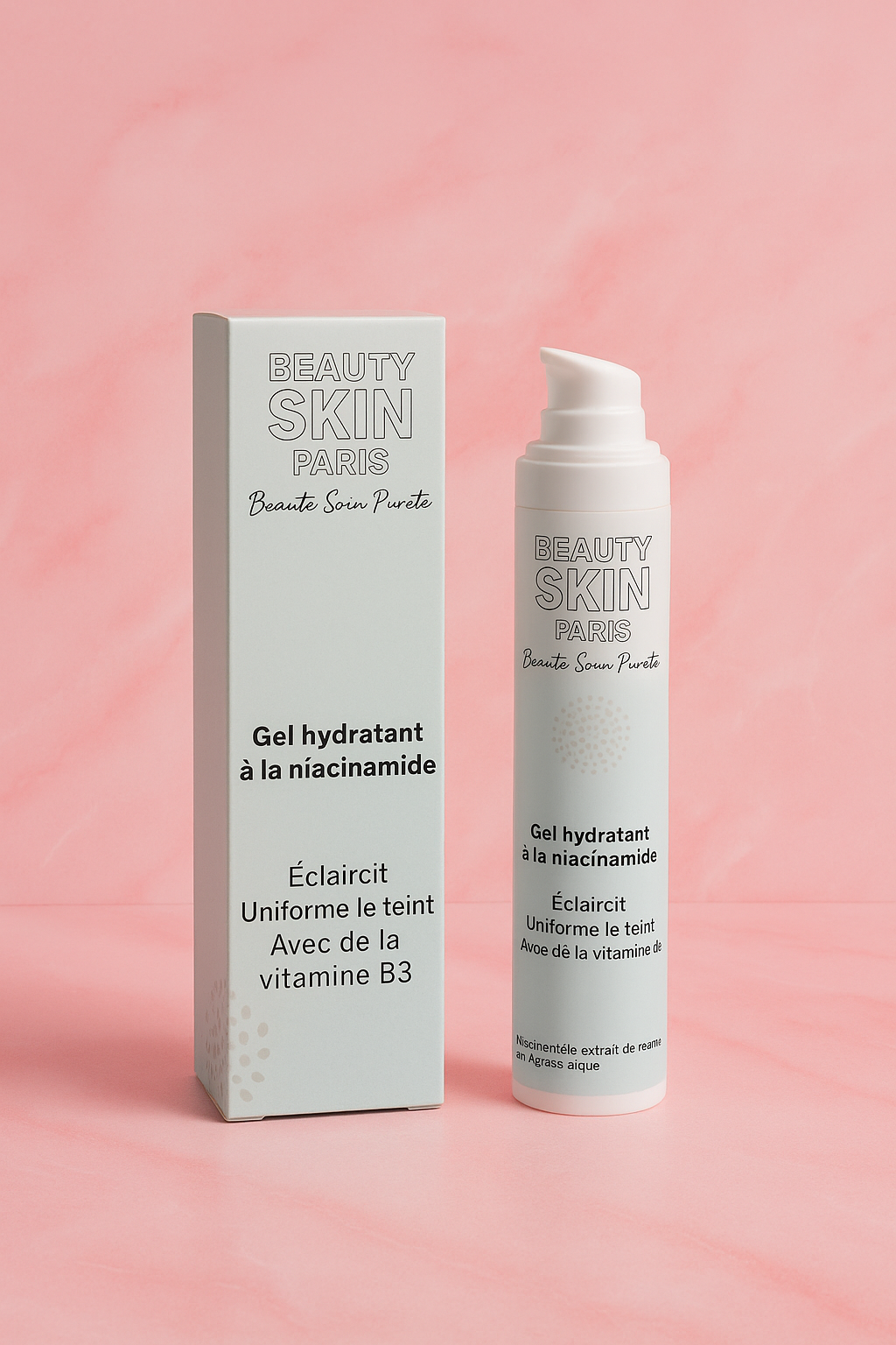 Gel hydratant à la niacinamide