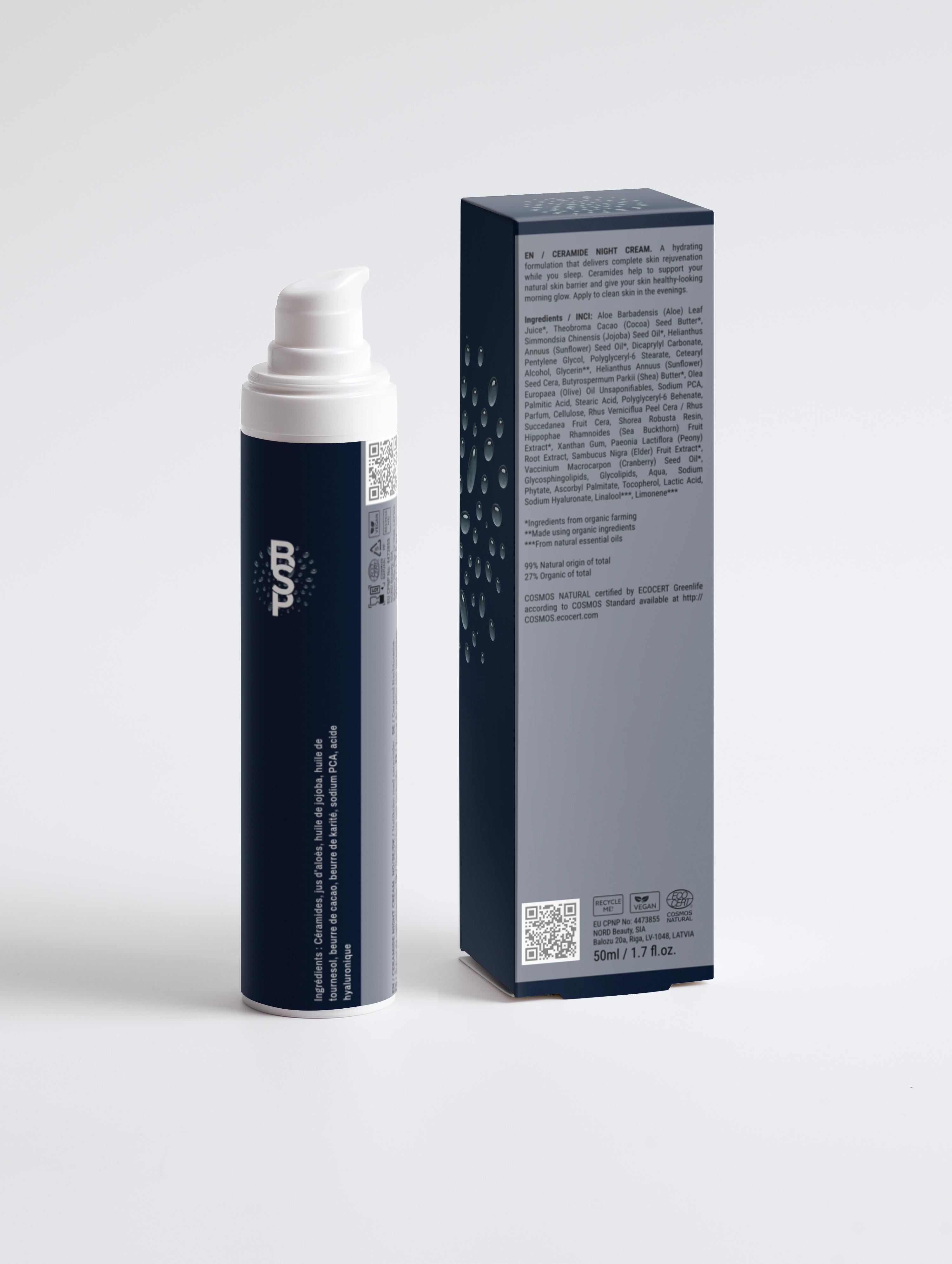 Crème de Nuit Céramides | Beauty Skin Paris