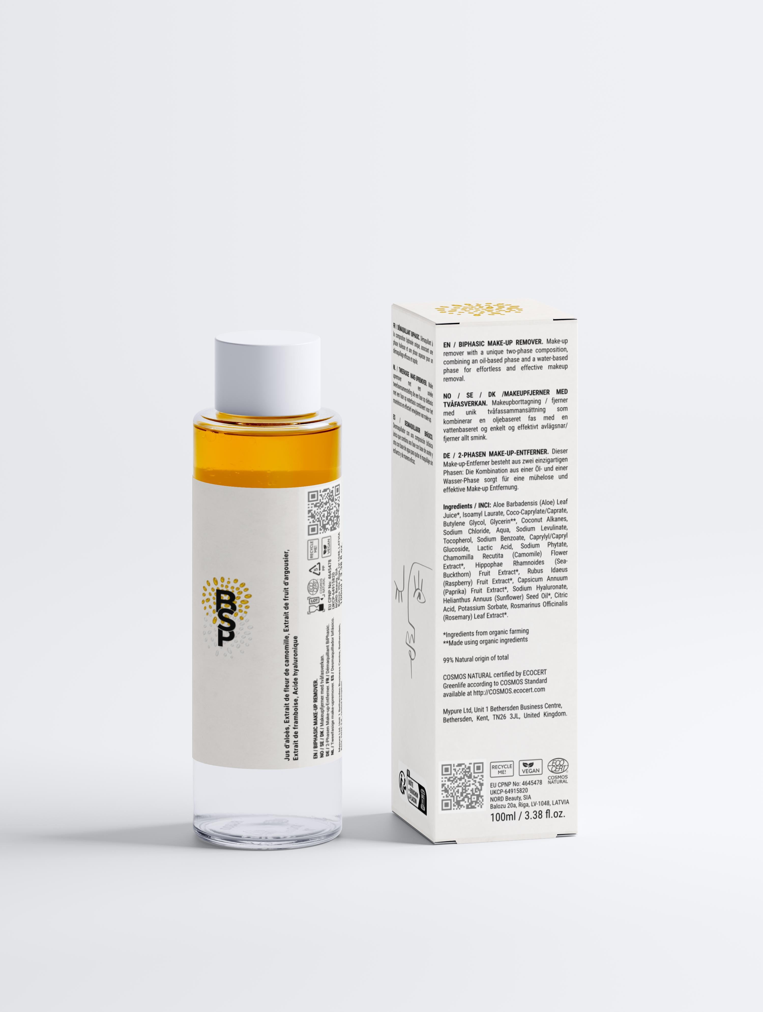 Démaquillant BiPhasic, sans parfum | Beauty Skin Paris